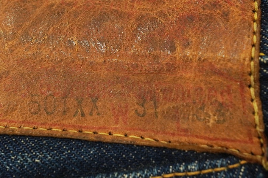 40's Levi's 501XX 1942モデル ヒゲ・ハチノス 極上雰囲気 表記(31x33)
