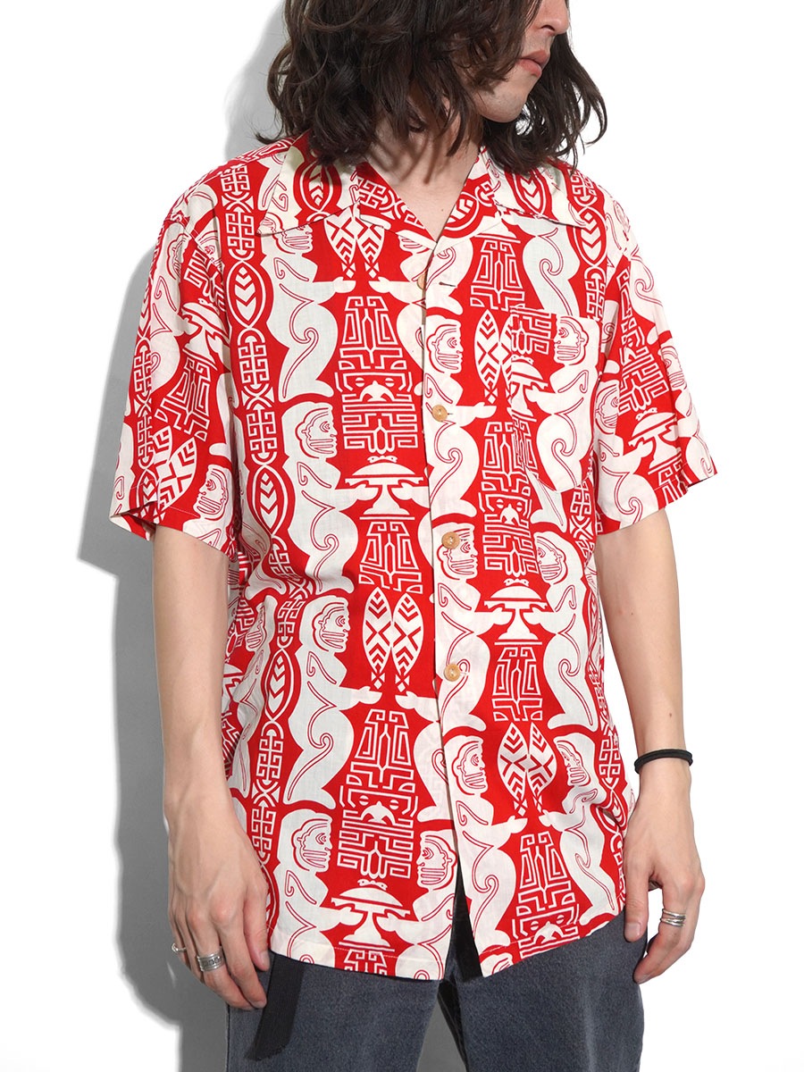 50'S HALE HAWAII COTTON HAWAIIAN SHIRT (APPROX.MEDIUM) | NEW ITEM