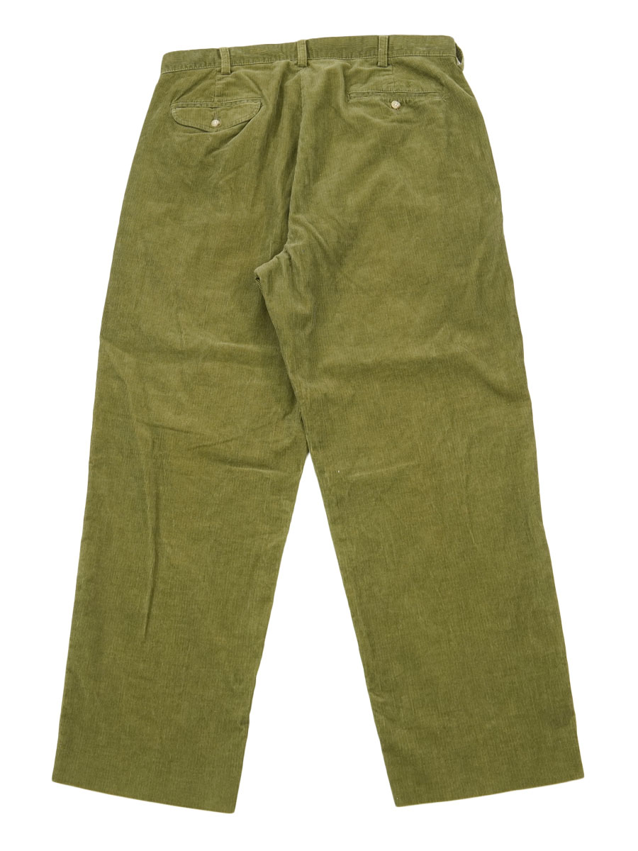 RALPH LAUREN CORDUROY HAMMOND PANT OLIVE (SIZE.W36 L32) | すべての