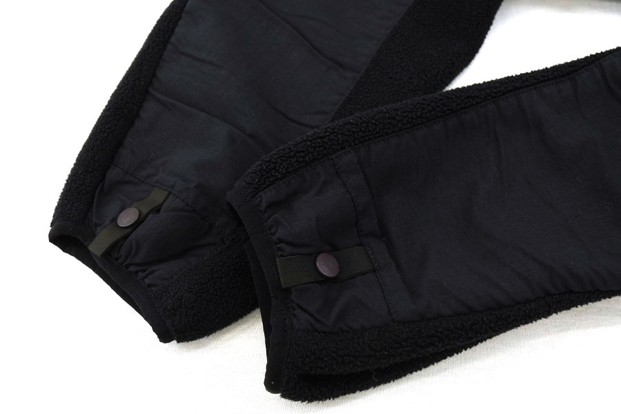 90's～ THE NORTH FACE ''DENALI'' フリースJKT 黒×黒 表記(M)　