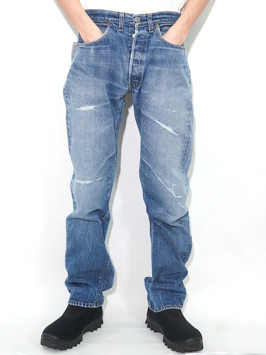 70's Levi's 501 66前期 デニムパンツ 良雰囲気 実寸(32x32位)