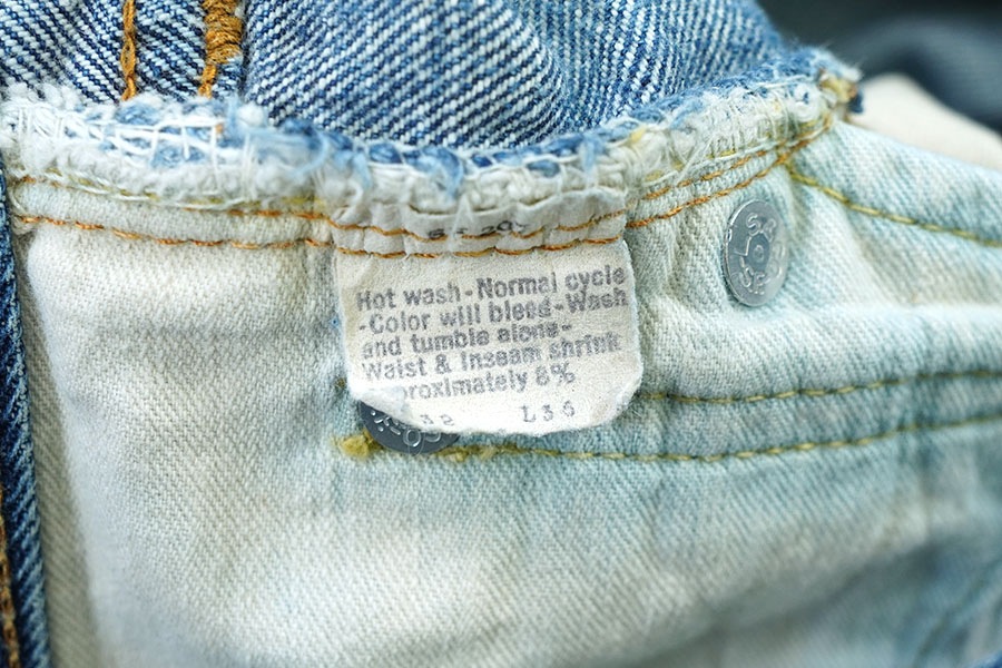 70's Levi's 501 66前期 デニムパンツ 良雰囲気 実寸(32x32位)