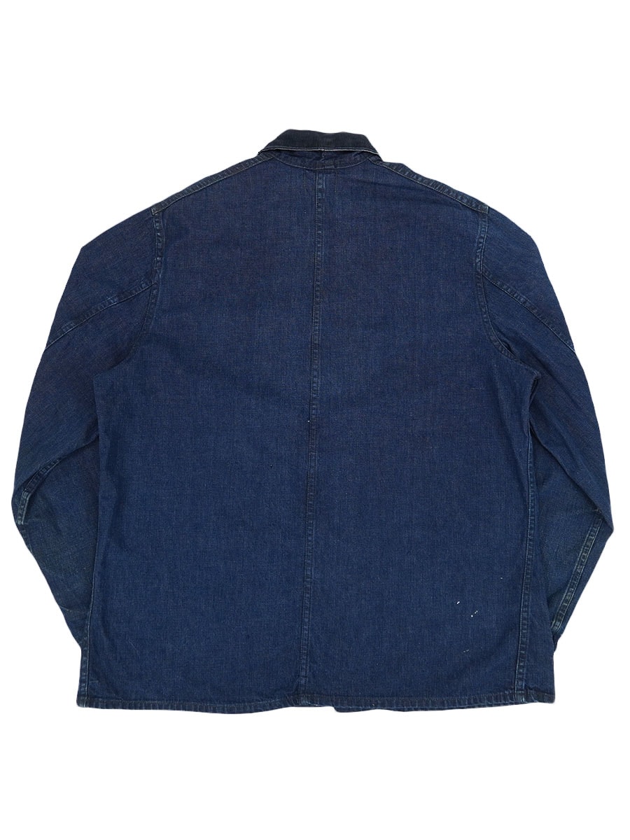 【極美品】フィグベル エンジニアデニムカバーオール Lサイズ 濃紺 日本製 極美品】フィグベル エンジニアデニムカバーオール Lサイズ 濃紺