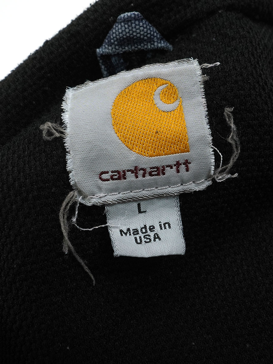 USA製 カーハート アクティブジャケット 褪せネイビー 表記(L