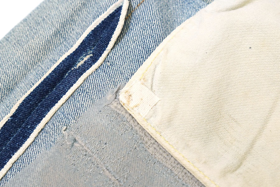 70's Levi’s 501 66前期 デニムパンツ 味ありリペア 実寸(W32.5 L30)