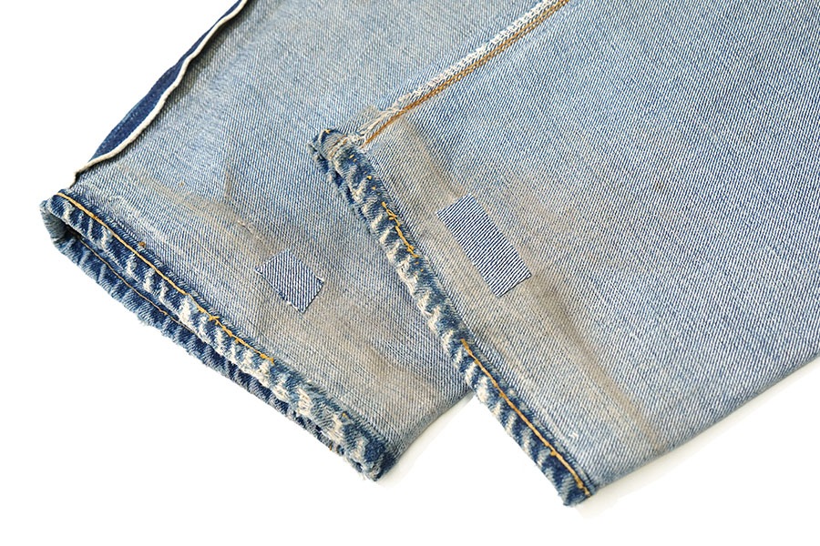 70's Levi’s 501 66前期 デニムパンツ 味ありリペア 実寸(W32.5 L30)
