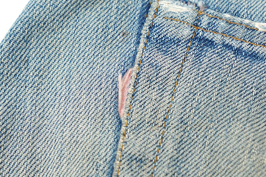 70's Levi’s 501 66前期 デニムパンツ 味ありリペア 実寸(W32.5 L30)