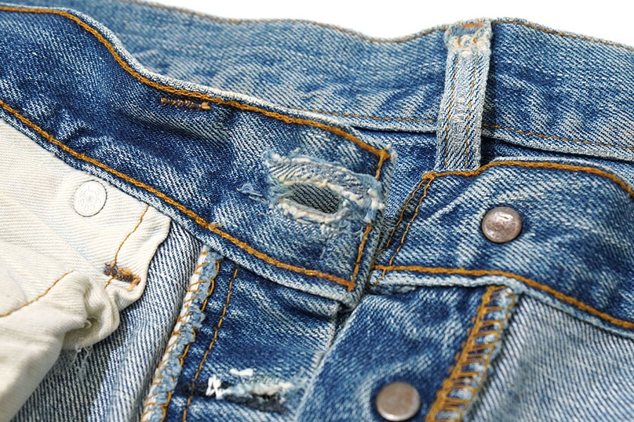 70's Levi’s 501 66前期 デニムパンツ 味ありリペア 実寸(W32.5 L30)
