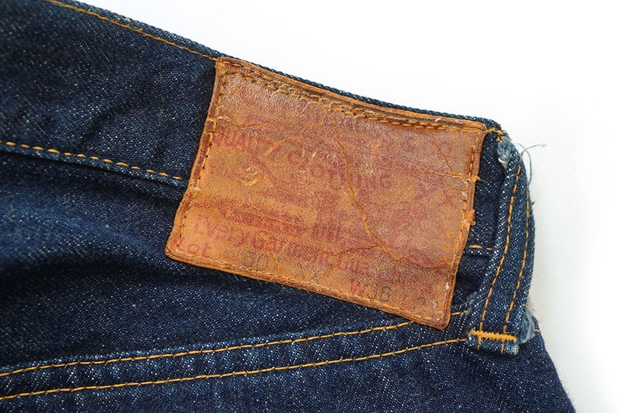 50's Levi's 501XX デニムパンツ 濃紺 極上雰囲気 実寸(W34 L31) レザーパッチ残り