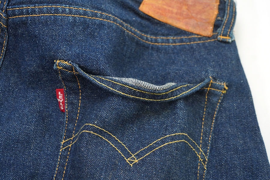 50's Levi's 501XX デニムパンツ 濃紺 極上雰囲気 実寸(W34 L31) レザーパッチ残り