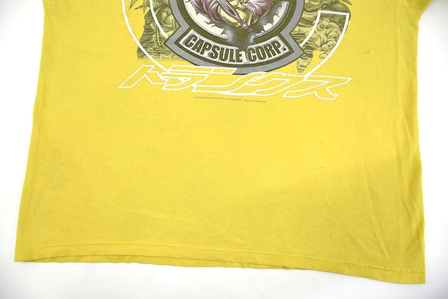 SALE【00s】DRAGONBALL Z イエロー Tシャツ XL