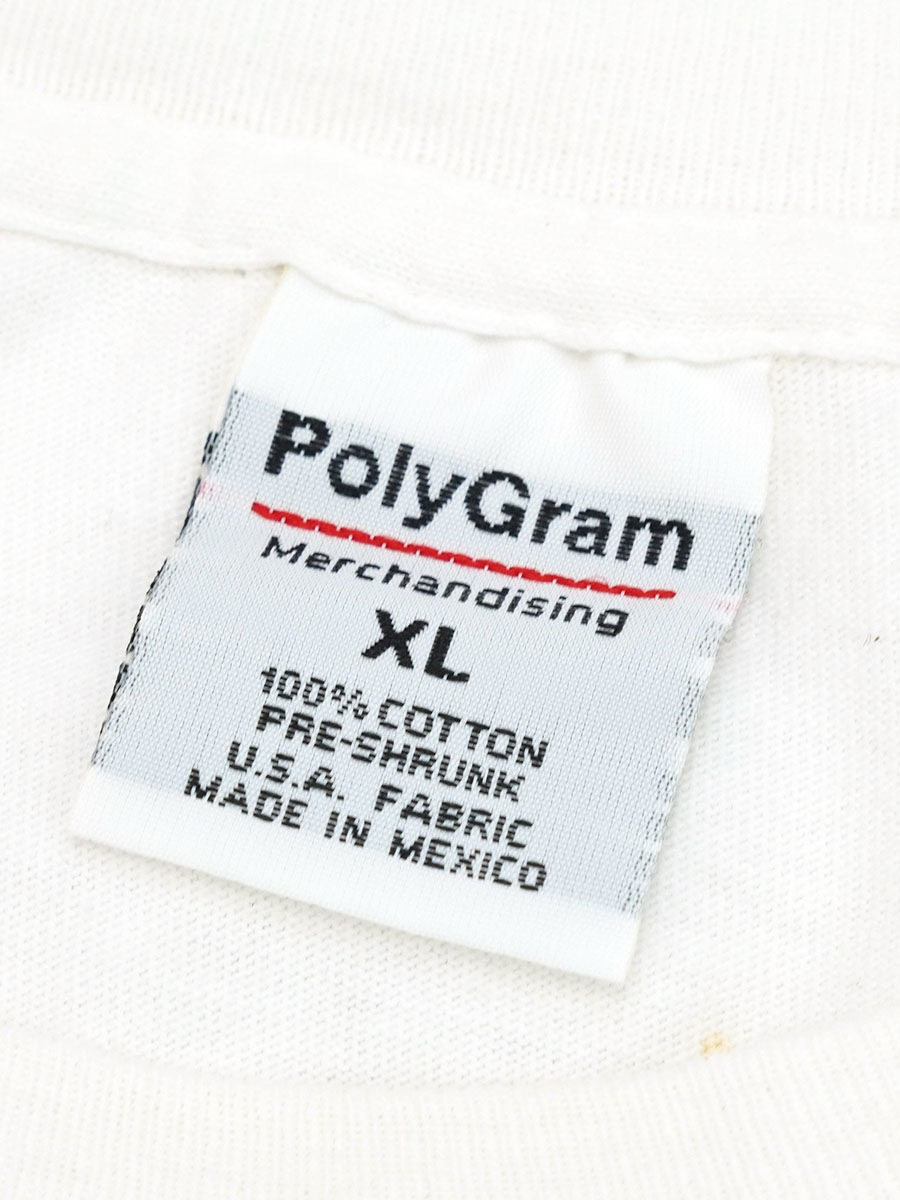 90's PolyGram ''Mr.Bean'' プリントTシャツ ホワイト 表記(XL
