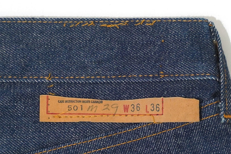 70's Levi's 501 66後期 デニムパンツ 濃紺 表記(W36 L36) NOS | NEW
