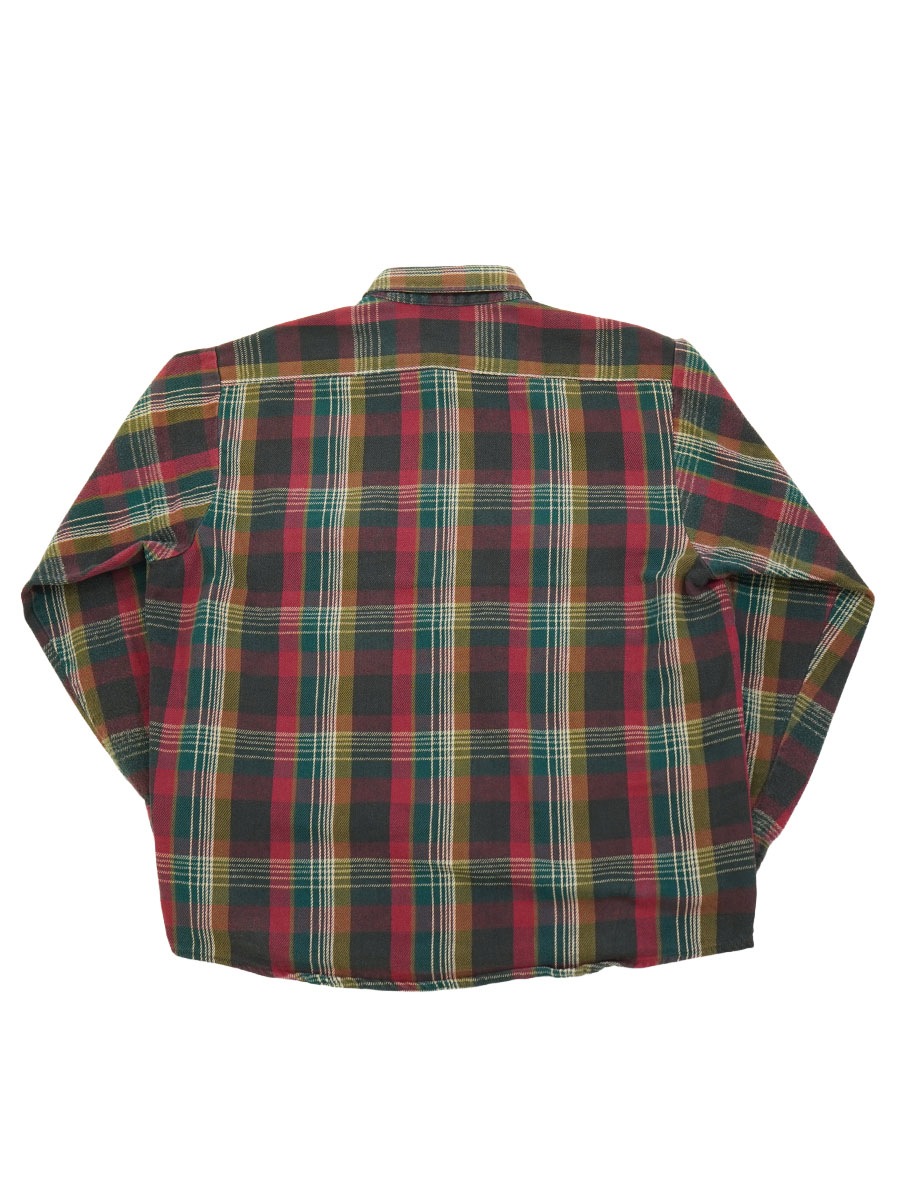 90's McGREGOR 好配色チェック フランネルシャツ 表記(XL)
