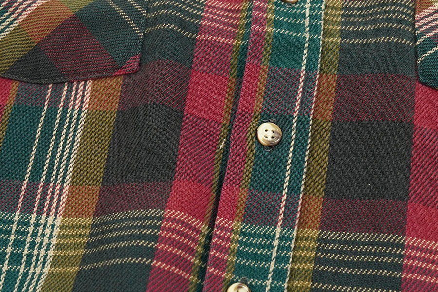 90's McGREGOR 好配色チェック フランネルシャツ 表記(XL)