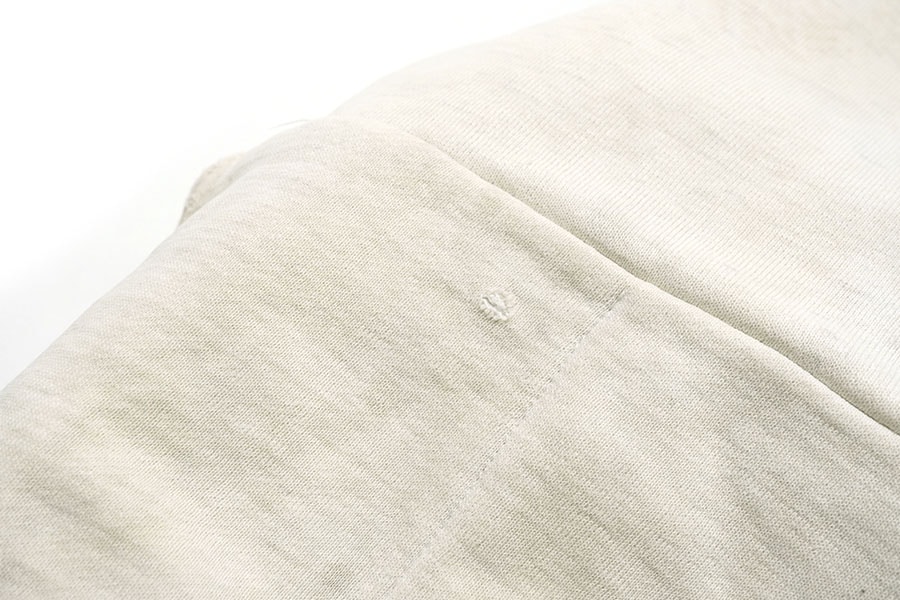 50's 後付けスウェットパーカ Wフェイス ''RHODE ISLAND 209'' 実寸(L位)