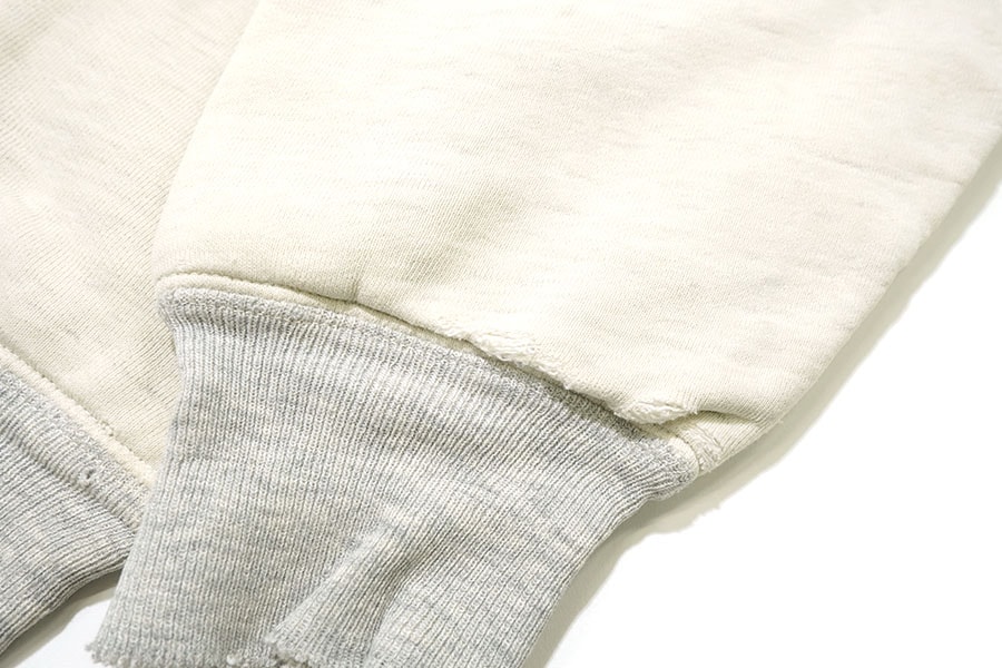 50's 後付けスウェットパーカ Wフェイス ''RHODE ISLAND 209'' 実寸(L位)