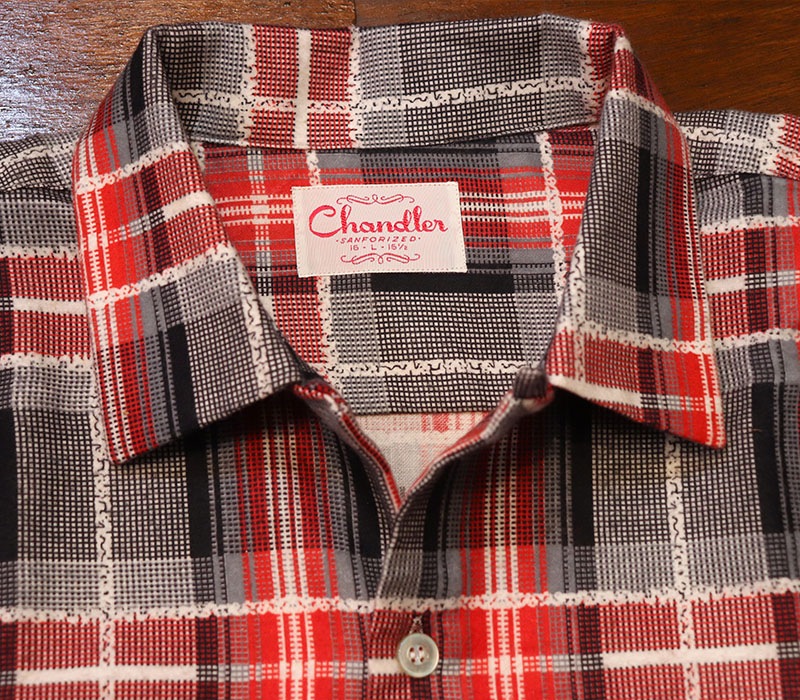 1950s DEAD STOCK , FLANNEL SHIRT , Size L