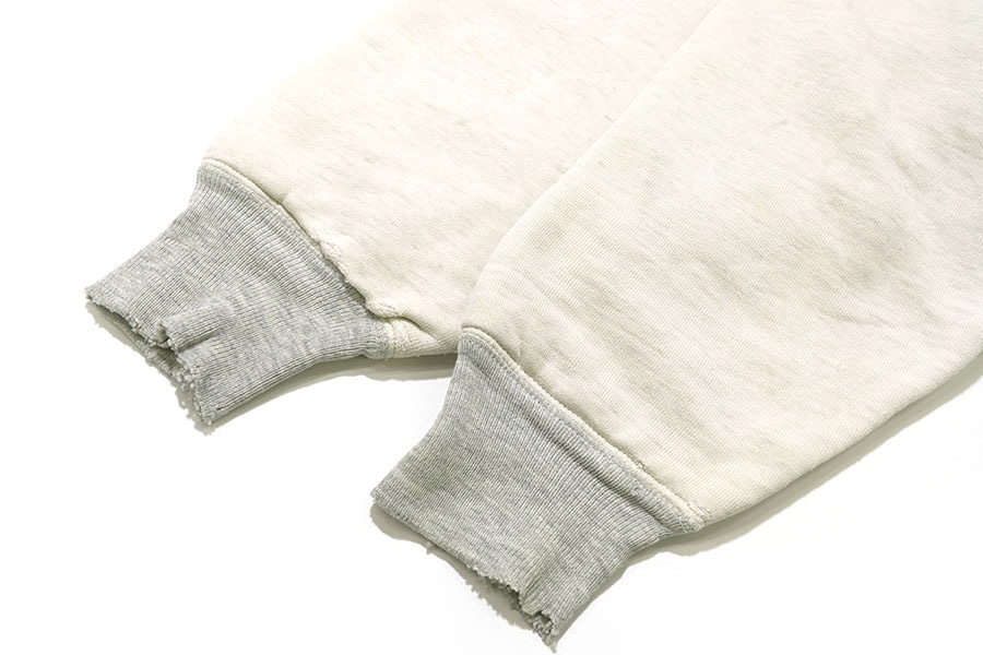 50's 後付けスウェットパーカ Wフェイス ''RHODE ISLAND 209'' 実寸(L位)