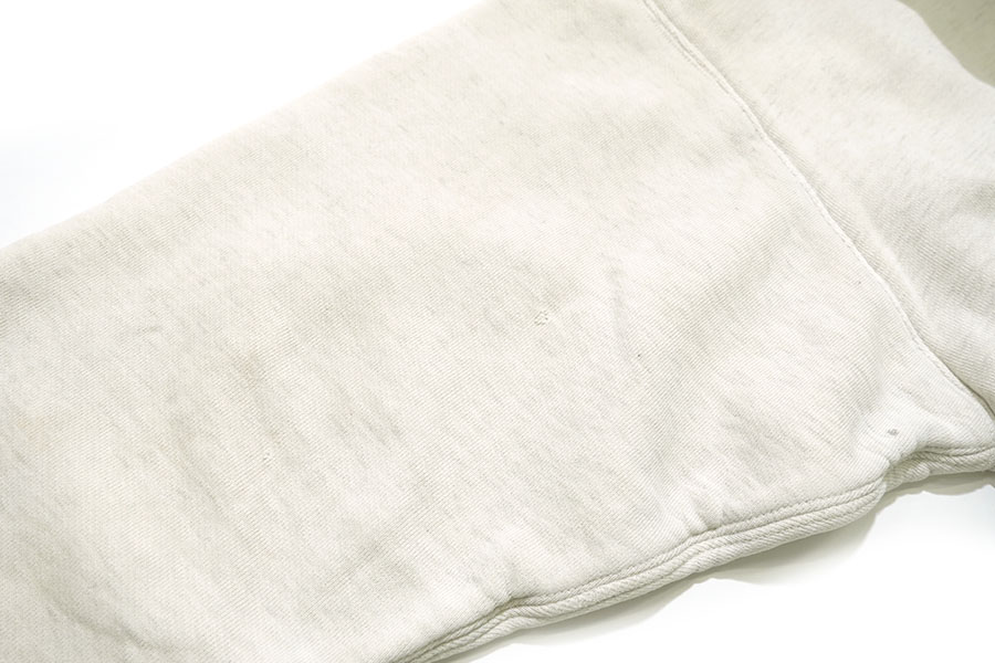 50's 後付けスウェットパーカ Wフェイス ''RHODE ISLAND 209'' 実寸(L位)