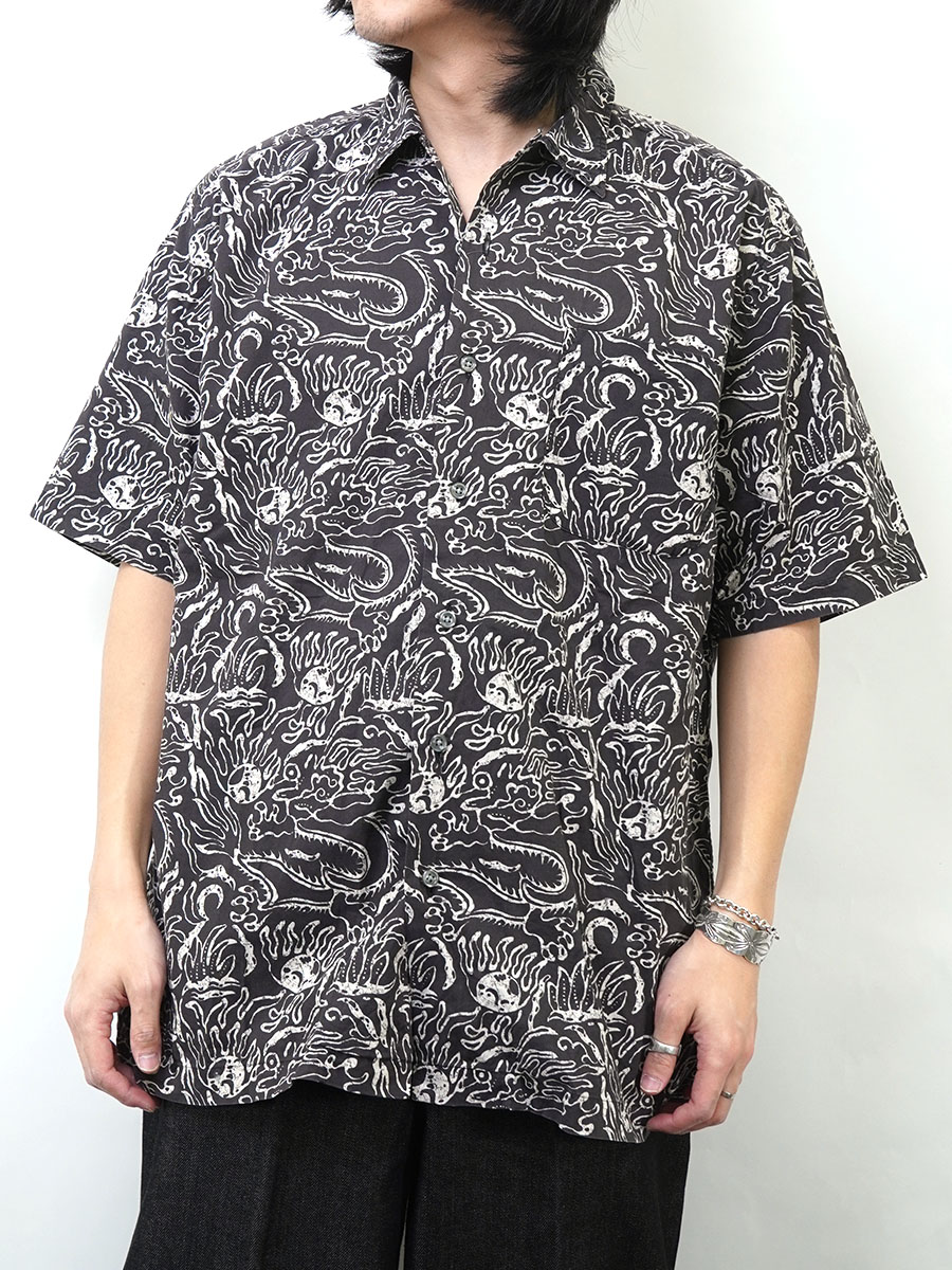 ラルフローレン ''CLAYTON'' ボタニカル柄 ショートスリーブシャツ