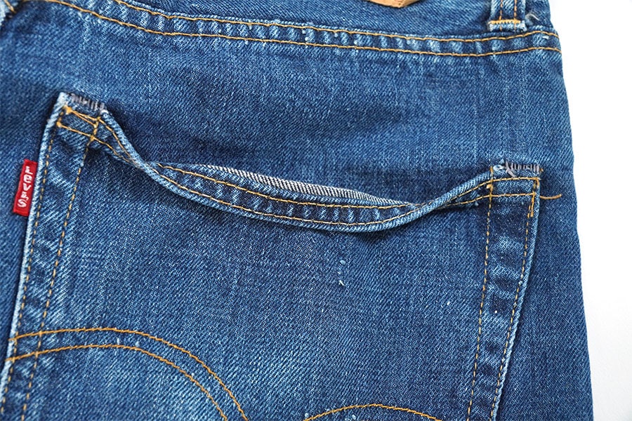 70's Levi's 505 シングル カットオフデニムショーツ 表記(W32