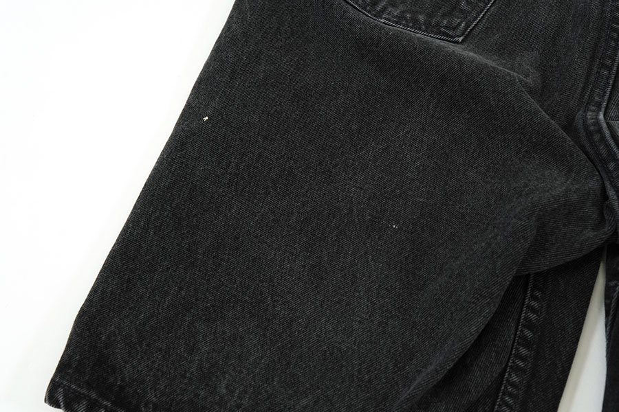 90'S LEVI'S 550 BLACK DENIM SHORTS (SIZE.W34 L00) MADE IN USA