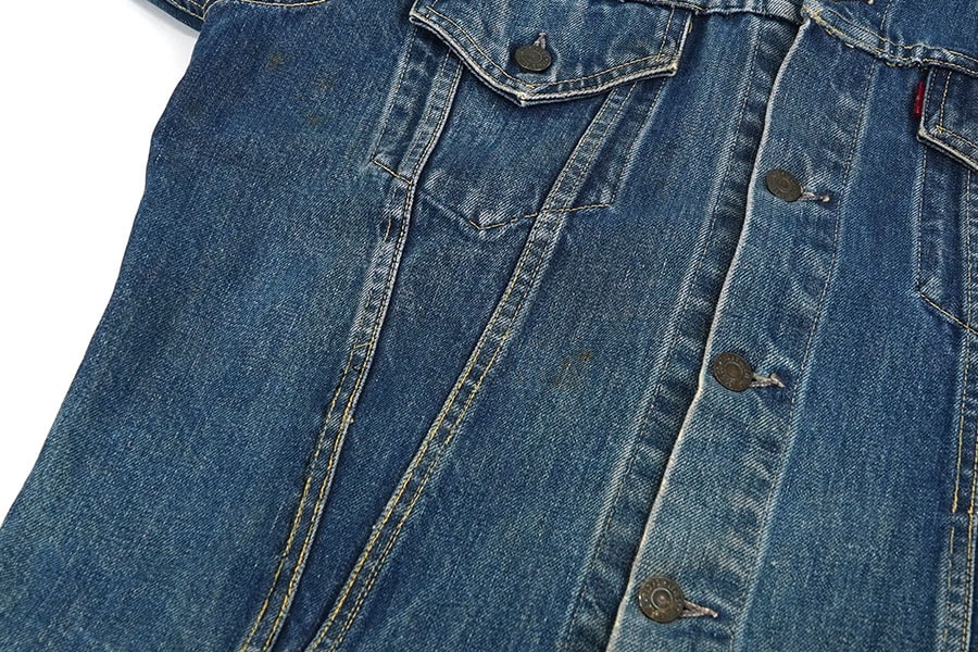 60's Levi's 557 BIG-E デニムジャケット 良雰囲気 実寸(44位