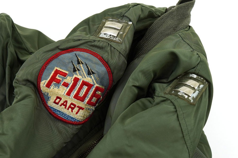 68 U.S.AIR FORCE MA-1 MIL-J-8279D フライトジャケット 表記(MEDIUM