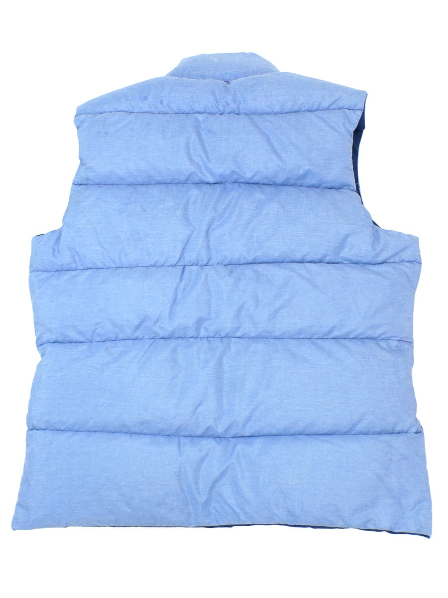GERRY ダウンベスト　S レディース　ブルー　カラフル　暖かい　ふわふわ GERRY ダウンベスト S レディース ブルー カラフル 暖かい ふわふわ
