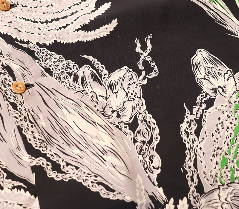 1950s HAWAIIAN SHIRT , Size L