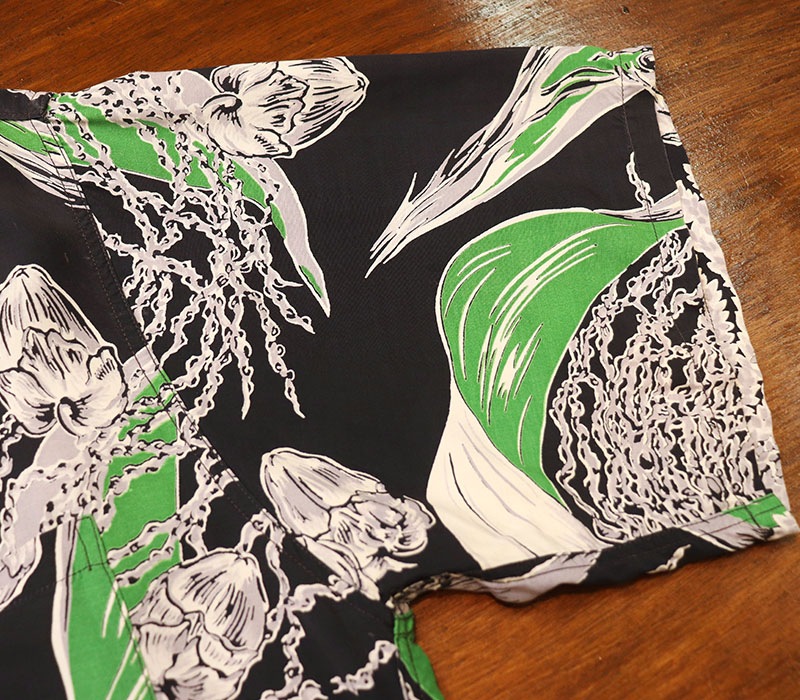 1950s HAWAIIAN SHIRT , Size L