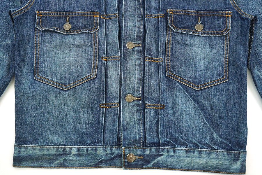 ラルフローレン 2nd ヴィンテージ加工 デニムジャケット Mサイズ ラルフローレン 2ndタイプ デニムジャケット 表記(M) | NEW ITEM