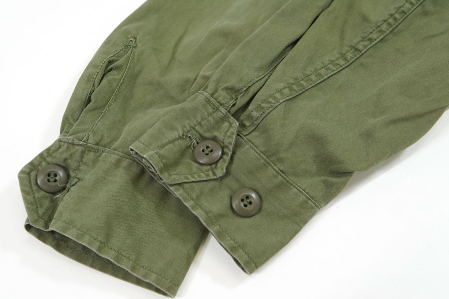 60's U.S.ARMY ファティーグJKT 3rd ノンリップ 表記(X-SMALL