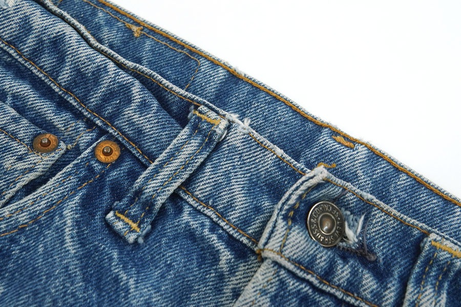80's Levi's 505 内股シングル デニムパンツ 良雰囲気 表記(31x34