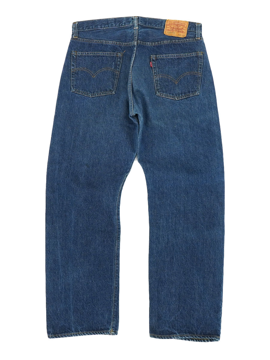 80's Levi's 501 66後期 デニムパンツ 濃青 表記(38x33) | すべての