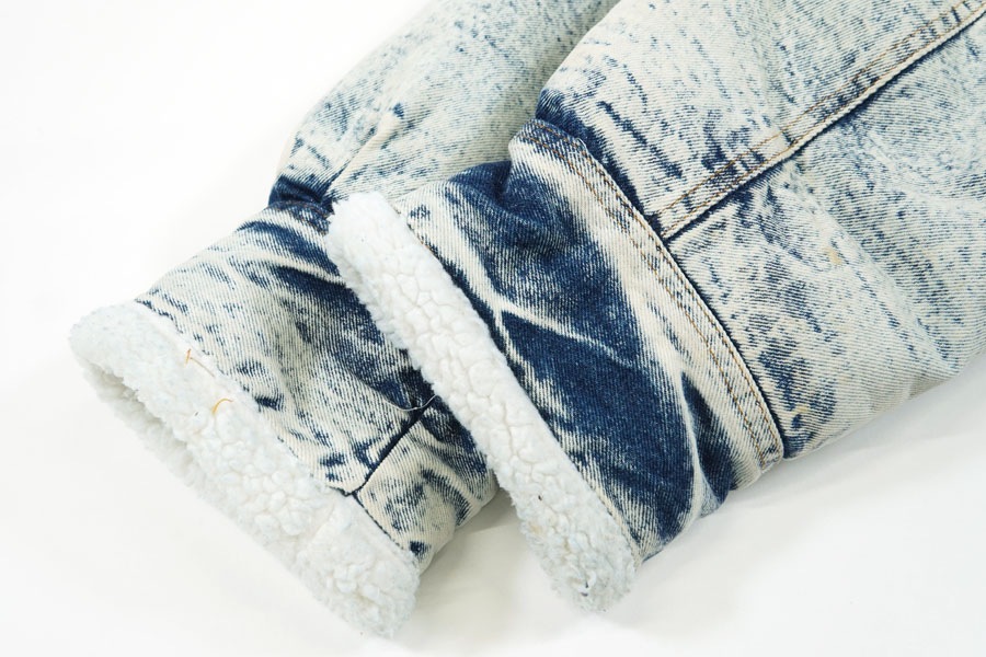 80s FORENZA B-3タイプ デニムジャケット ボア ヴィンテージ 80's FORENZA B-3タイプ デニムボアジャケット 表記(S) ITALY製