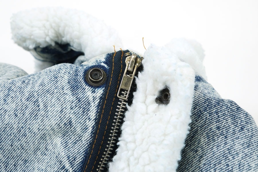 80s FORENZA B-3タイプ デニムジャケット ボア ヴィンテージ 80's FORENZA B-3タイプ デニムボアジャケット 表記(S) ITALY製