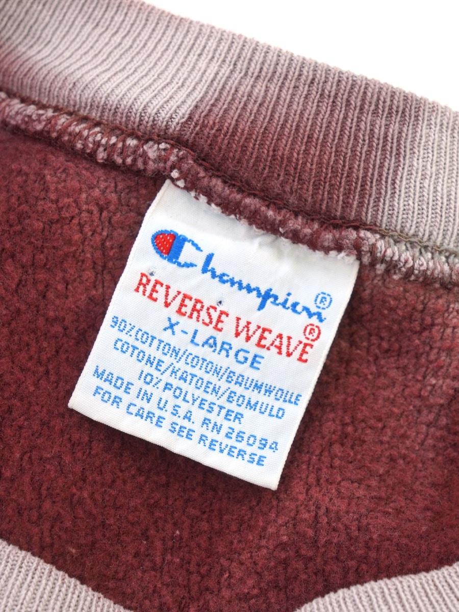 90'S CHAMPION REVERSE WEAVE ''MARYLAND'' (SIZE.X LARGE) MADE IN
