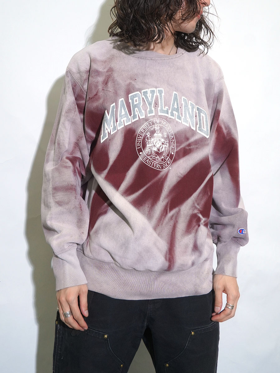 90'S CHAMPION REVERSE WEAVE ''MARYLAND'' (SIZE.X LARGE) MADE IN