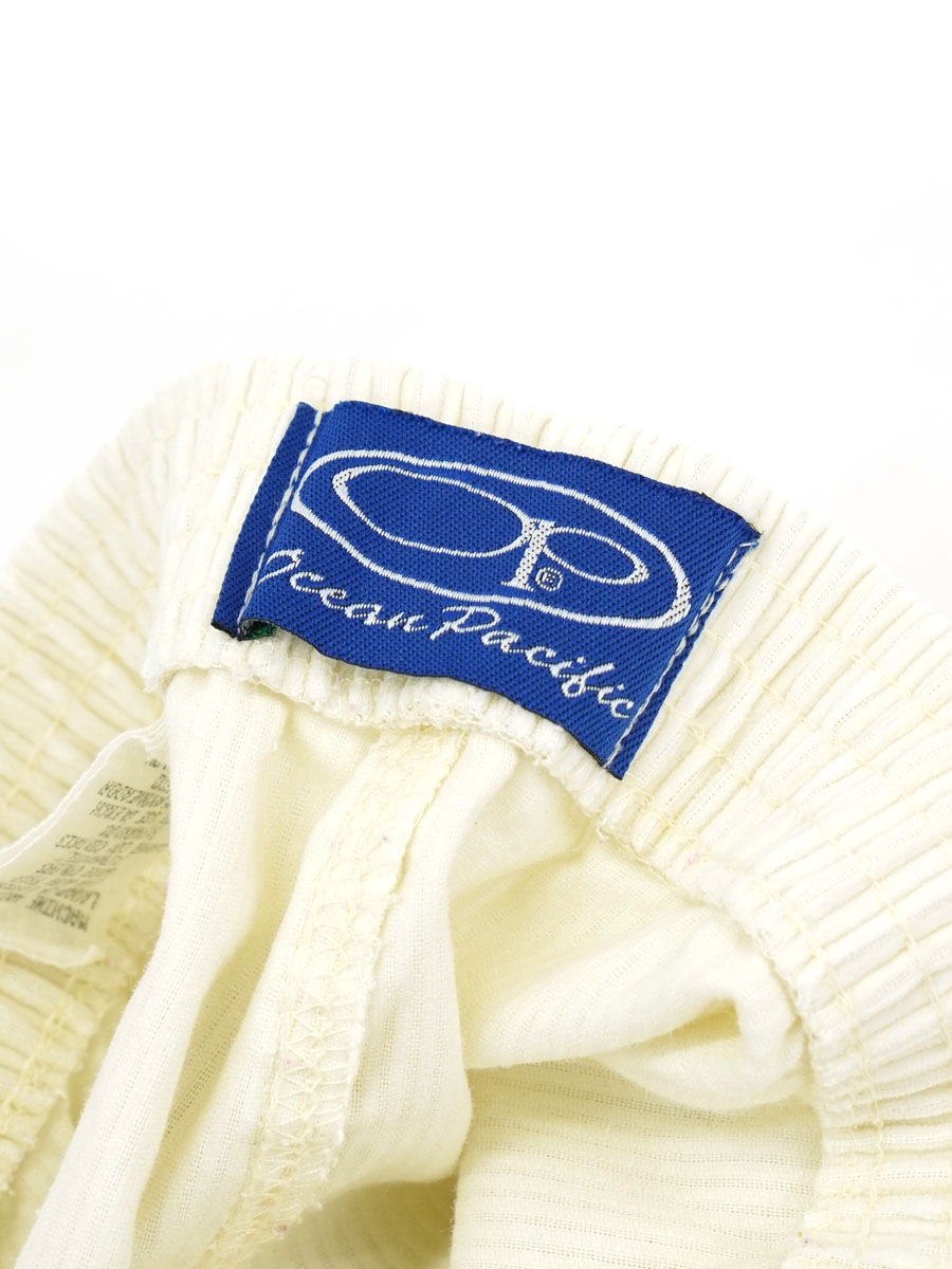 90'S OCEAN PACIFIC CORDUROY SHORTS IVORY (SIZE.W30) | NEW ITEM