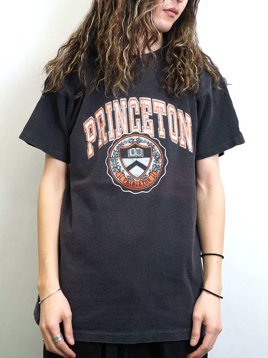 80's トリコタグ チャンピオン ''PRINCETON'' Tシャツ 黒！ 表記