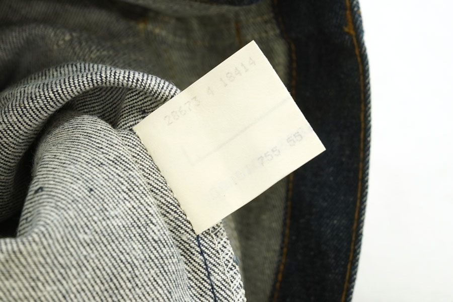 フラッシャー付き LEVI'S 501 W31 デニムパンツ 濃紺 80's