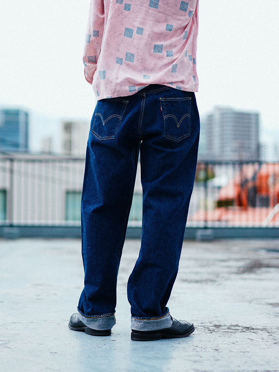 50's Levi's 501ZXX デニムパンツ 濃紺 実寸(W32.5 L31)