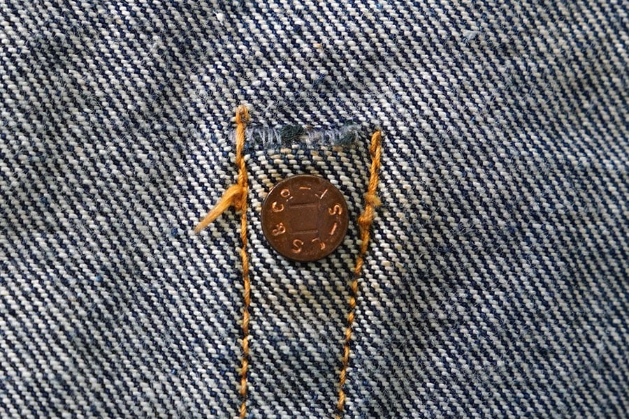 50's Levi's 501ZXX デニムパンツ 濃紺 実寸(W32.5 L31)
