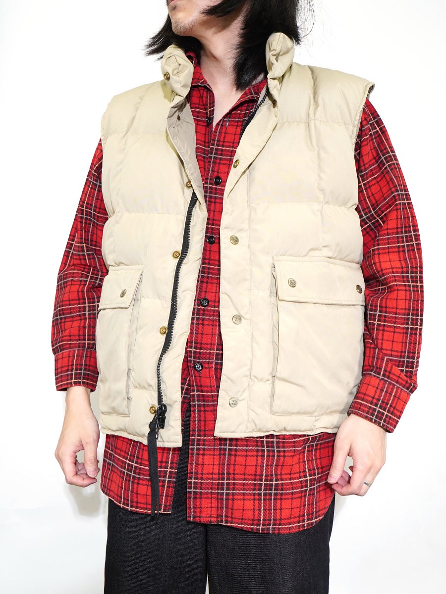 80'S EDDIE BAUER BLIZZARD MASTER VEST (SIZE. MEDIUM) MADE IN USA