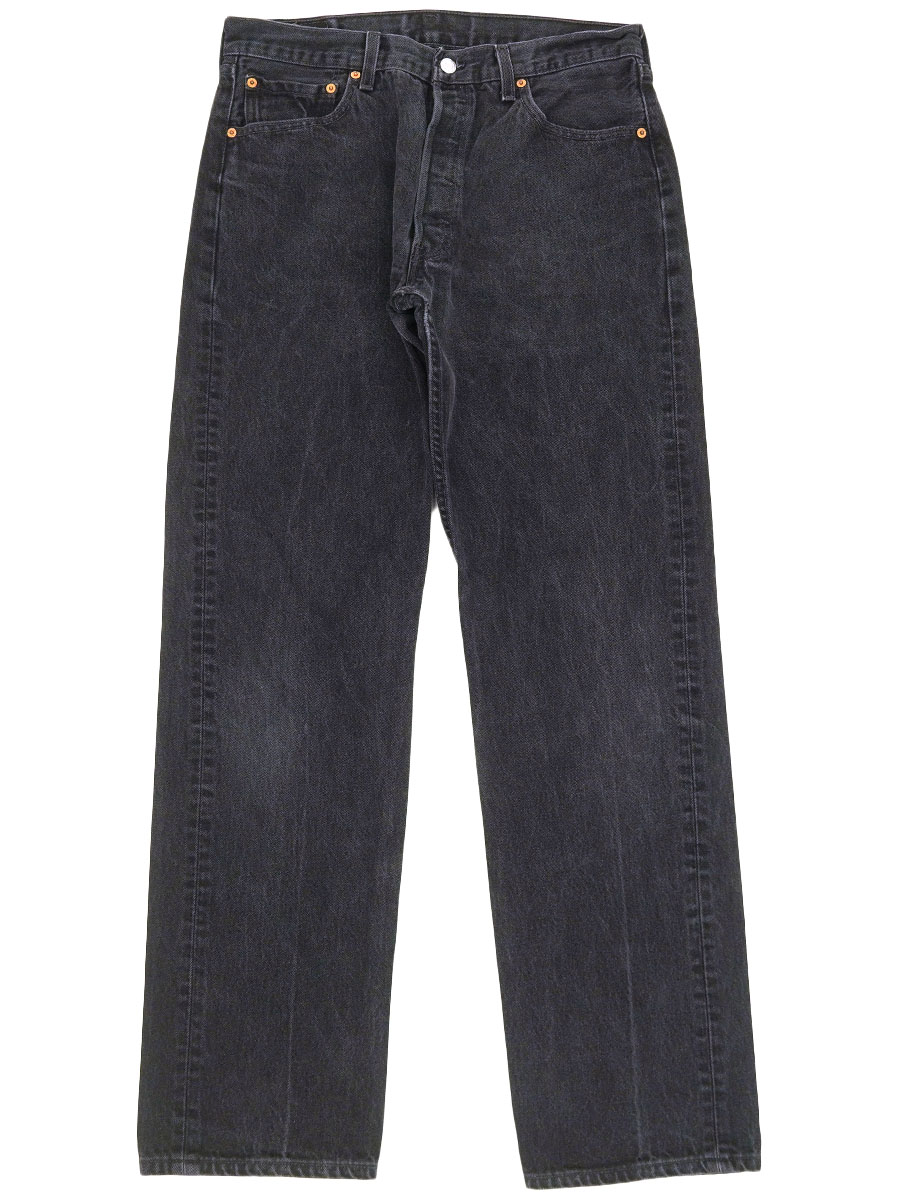 LEVI’S 501 ブラックデニム 実寸W33〜34 L30 LEVI'S 501 ブラックデニム 実寸W33〜34 L30