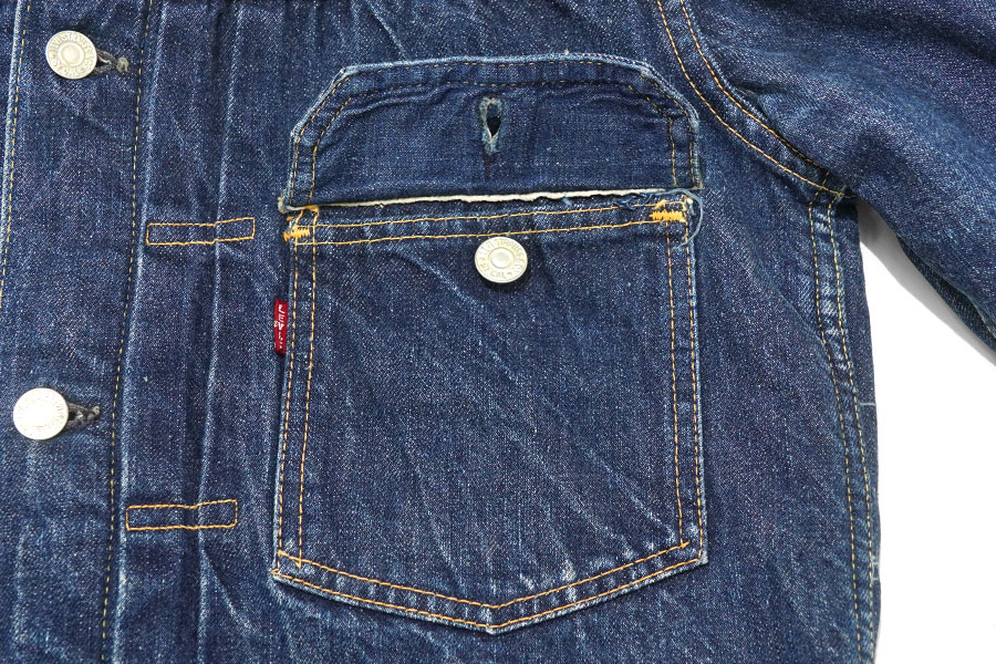 50's Levi's 517XX デニムジャケット 色残り 良雰囲気 表記(38) パッチ