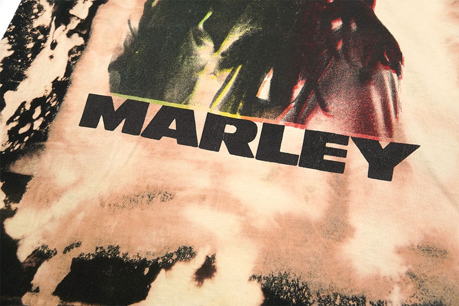 Fruit of the Loom BOB MARLEY90s シングルステッチ 90s Bob Marley ボブ・マーリー フルーツオブザルーム Tシャツ
