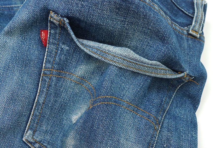 70's Levi's 501 66前期 デニムパンツ ヒゲ 良色落ち 実寸(W32 L27